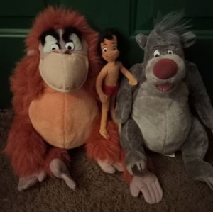 The Jungle Book Plush Character Set